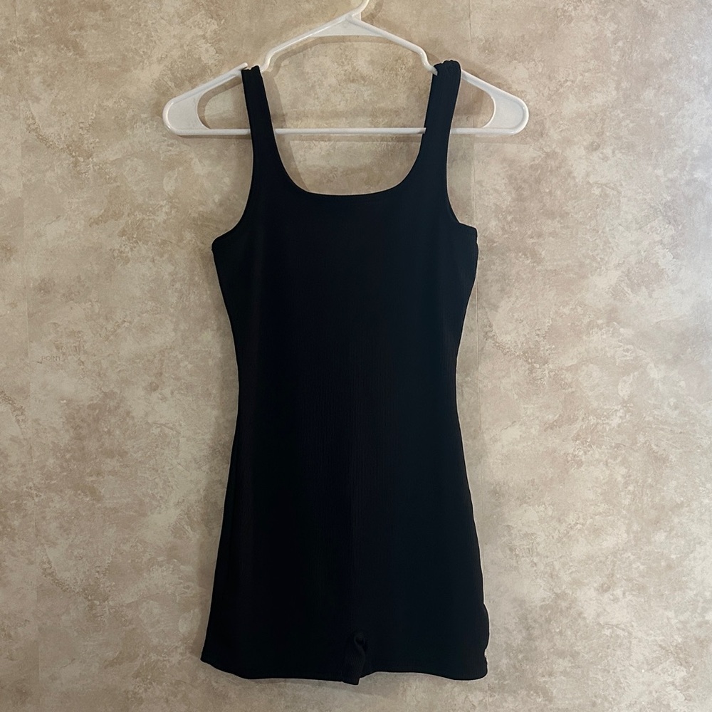 Ribbed One Piece Bodysuits/Rompers